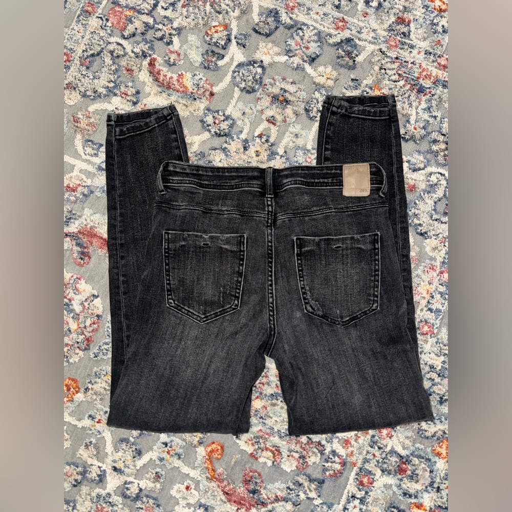 Zara Women's Black Skinny Jeans